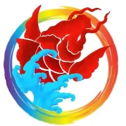 Koi Dragon Tattoos Logo